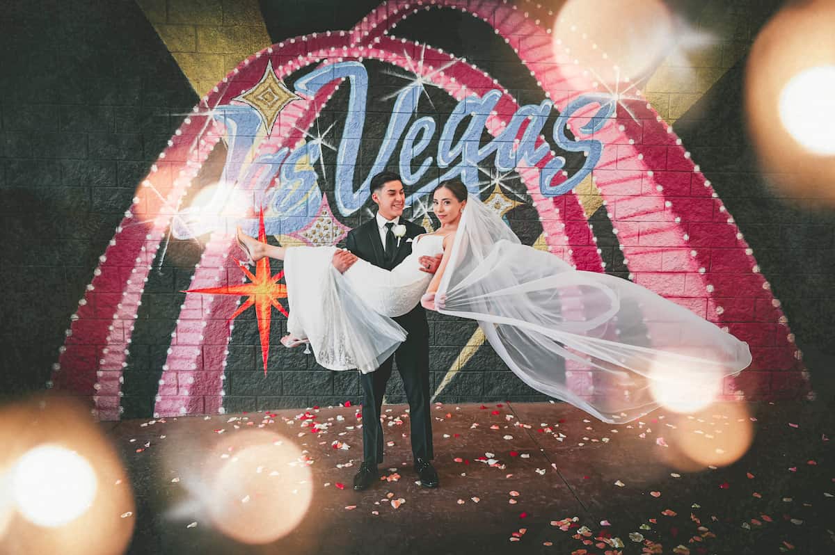 Get married in The Fast Lane, Las Vegas wedding chapel