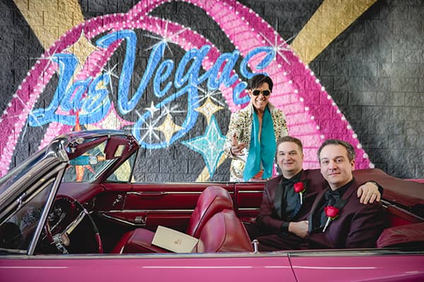 Get married in The Fast Lane, Las Vegas wedding chapel