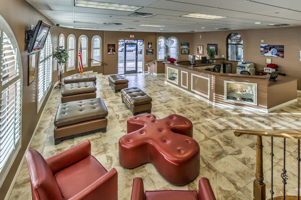 las vegas wedding chapel lobby