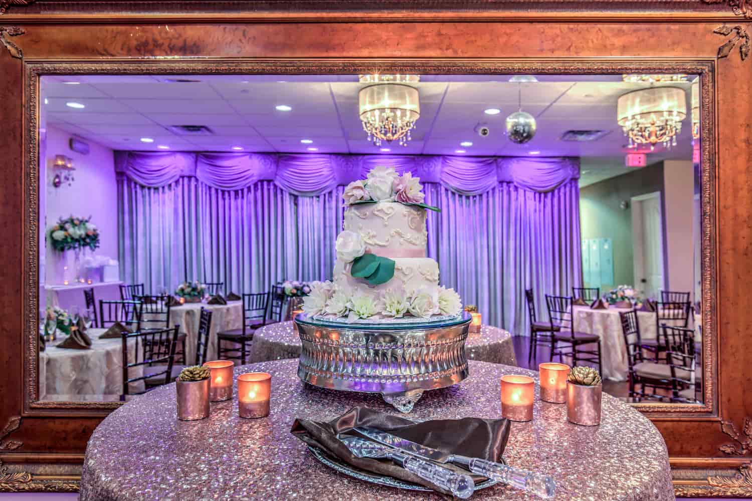 Wedding reception in Las Vegas