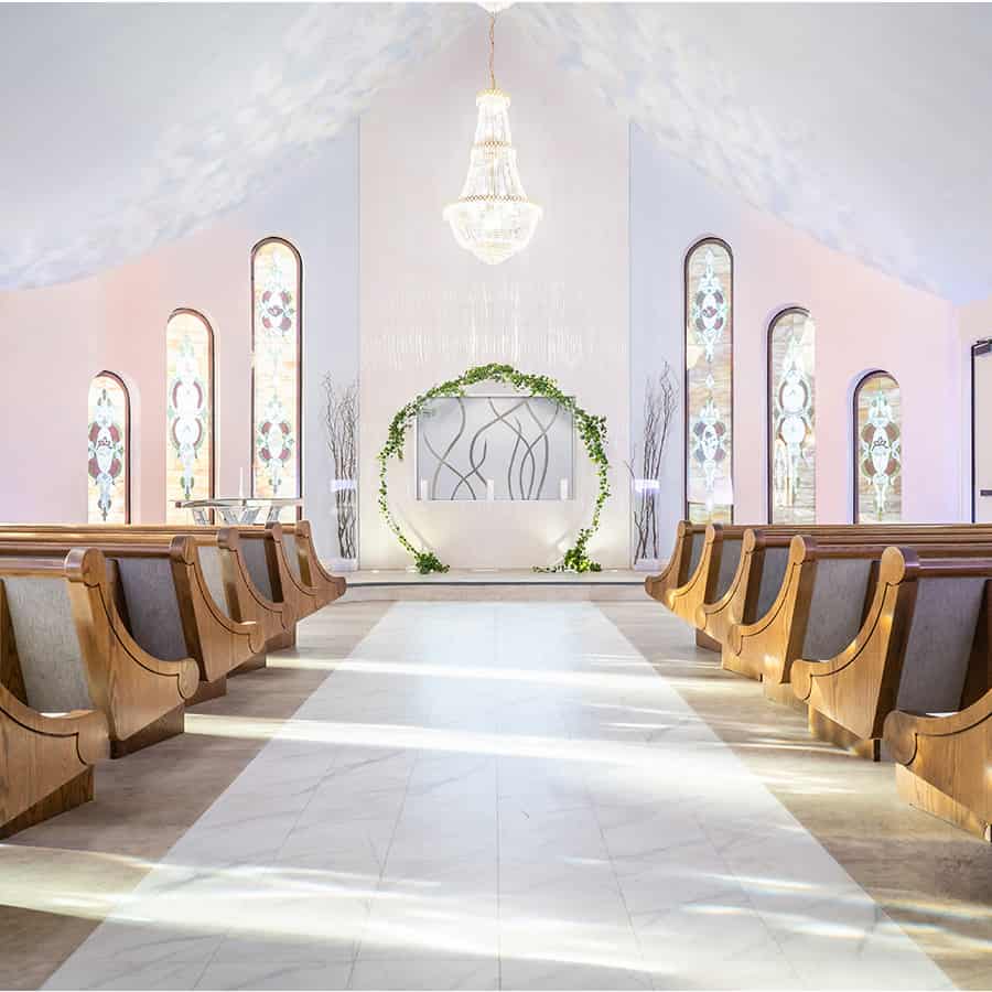 One of the most popular Vegas wedding chapels