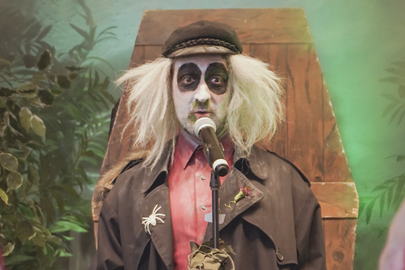 Beetlejuice impersonator