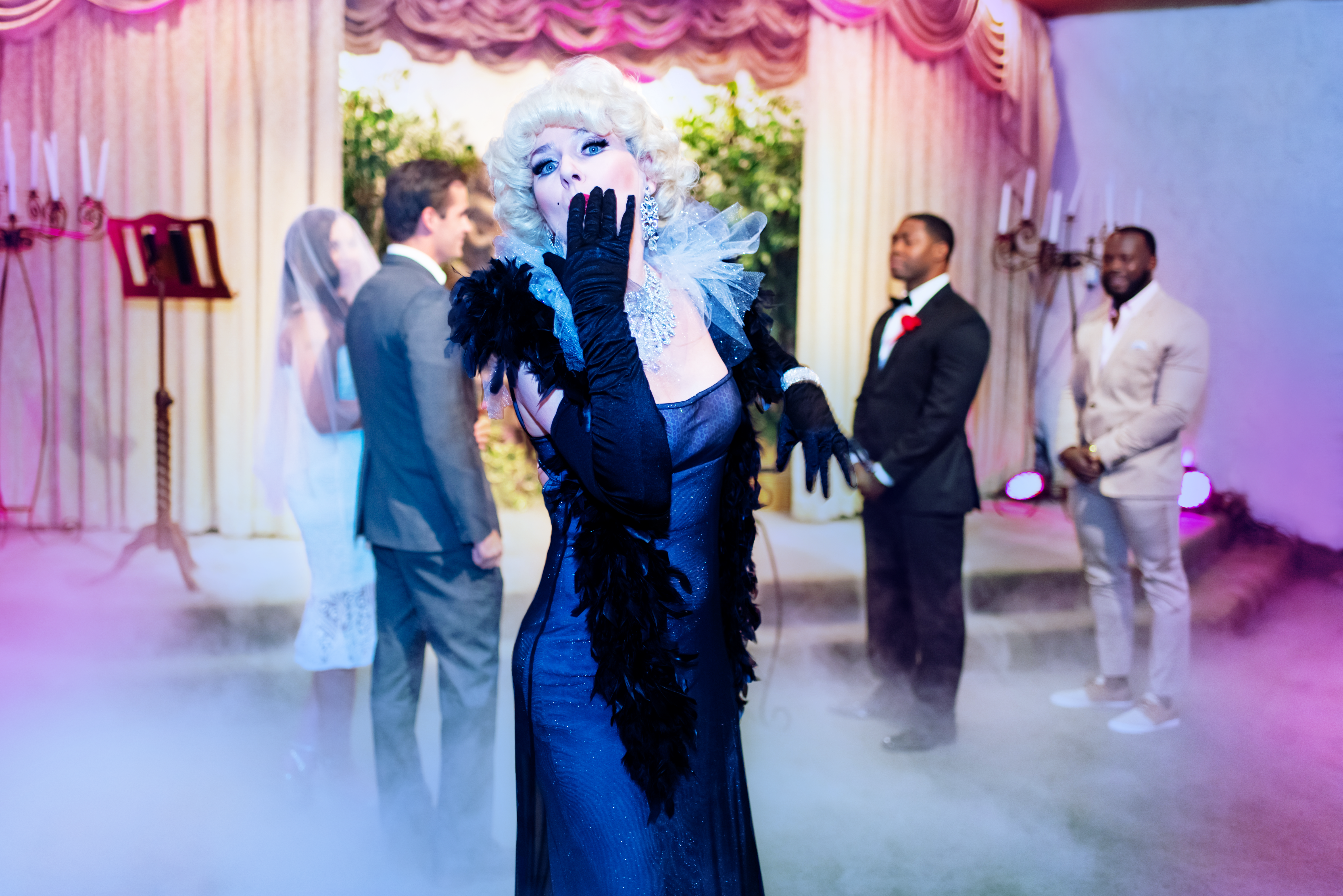 Marilyn Monroe wedding entertainer