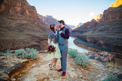 Grand Canyon Wedding by Helicopter