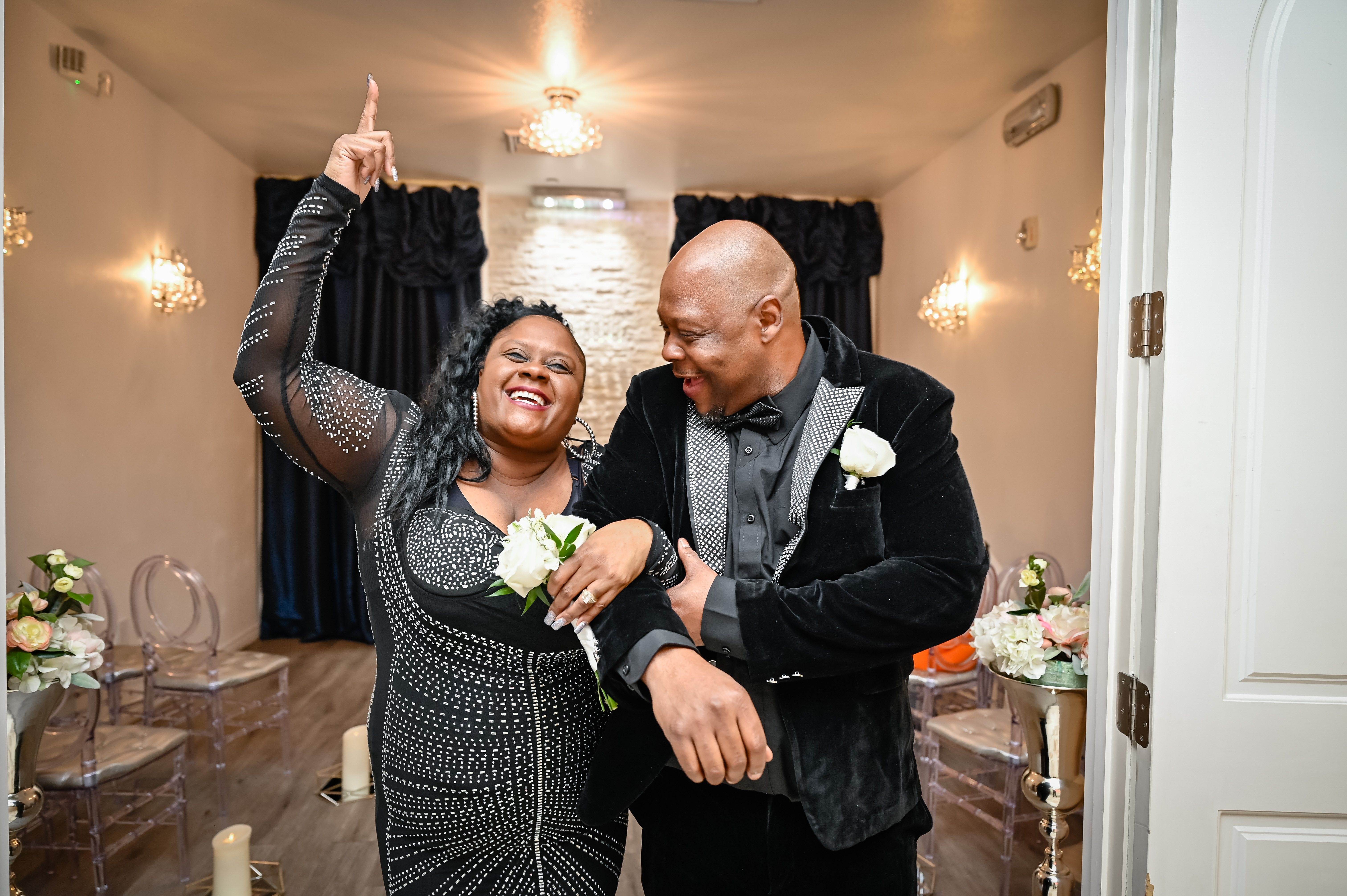 Las Vegas Vow Renewal Family Photo