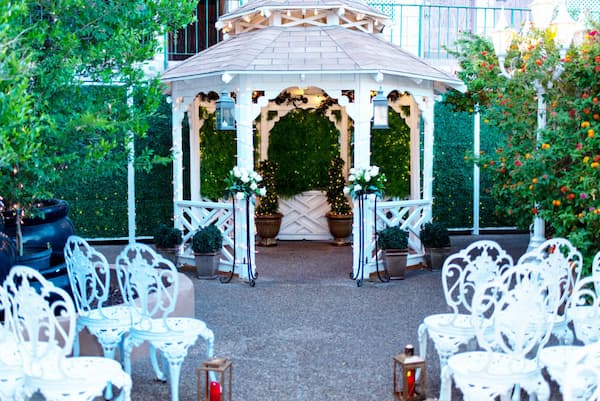 Wedding Gazebo on Las Vegas Boulevard