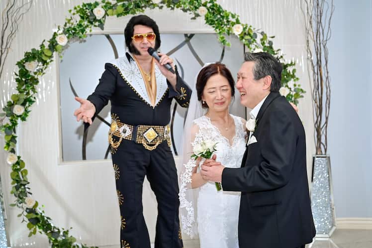 Renewal of Vows with Elvis in Vegas