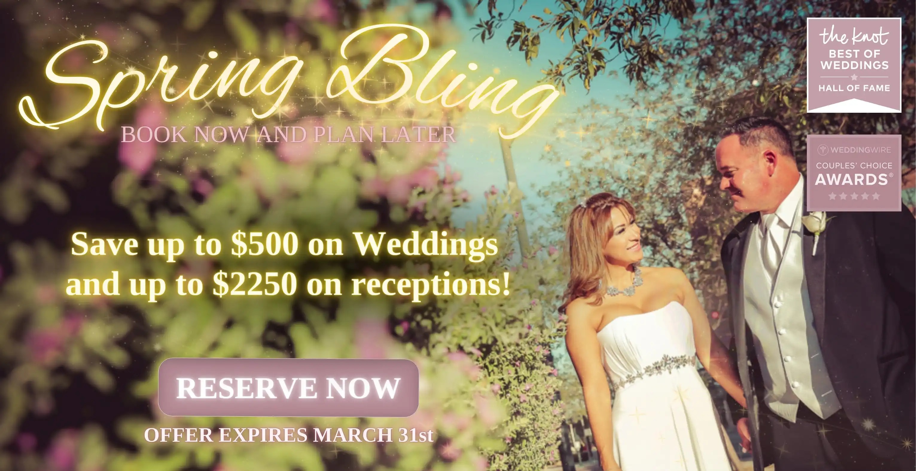 Renewal of Vows in Las Vegas special promotions