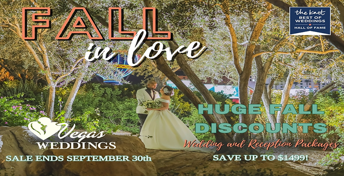 Renewal of Vows in Las Vegas special promotions