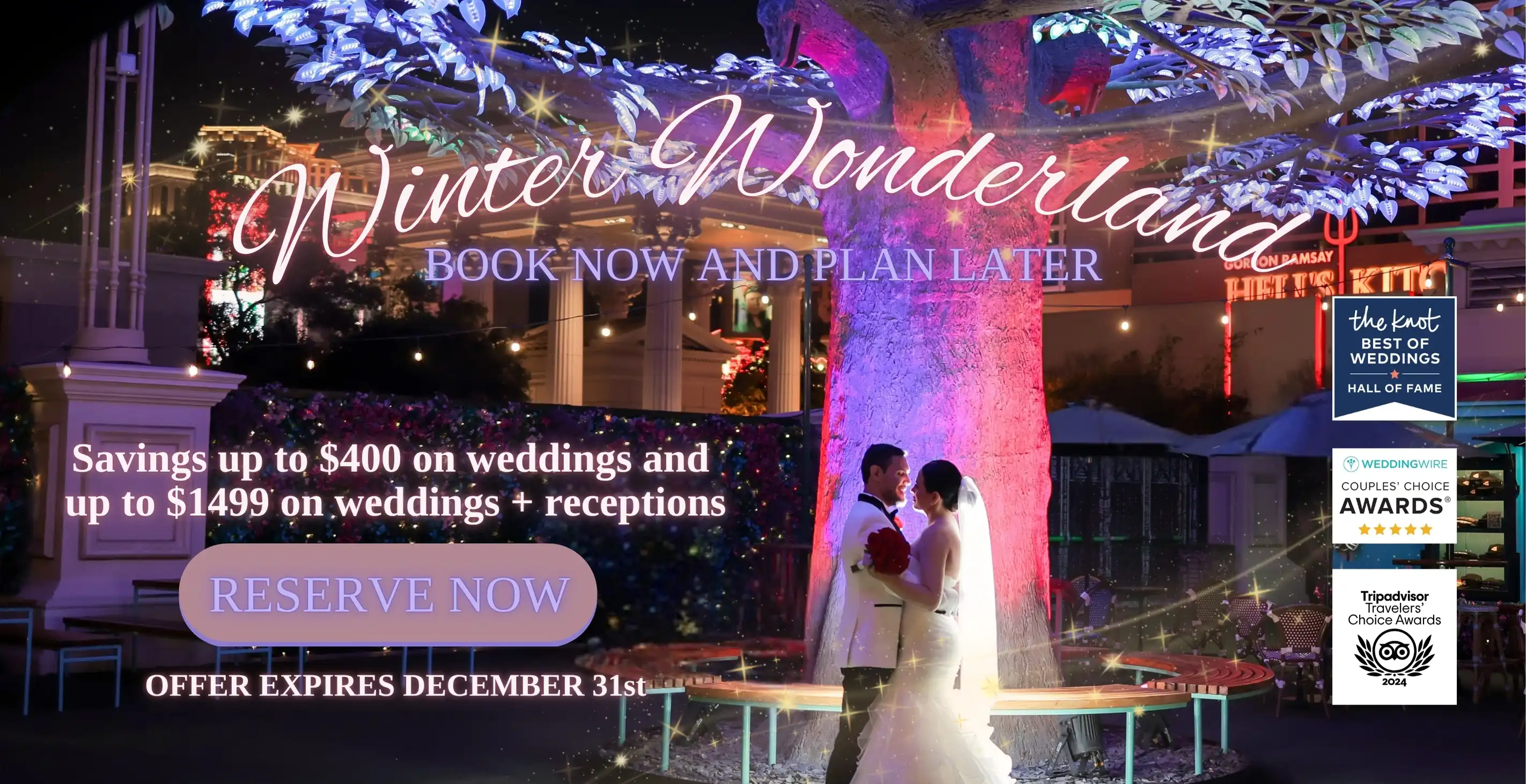 Renewal of Vows in Las Vegas special promotions