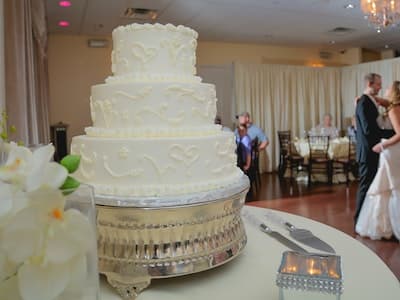 A vow renewal ceremony with reception in Vegas